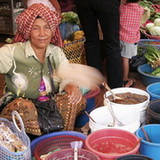 Banlung - market